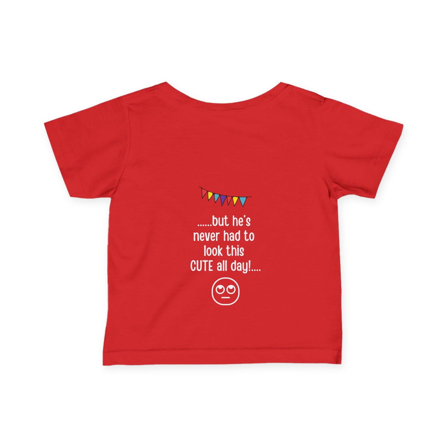 Unique Running Gift | My Daddy's a legend... |Infant t-shirt
