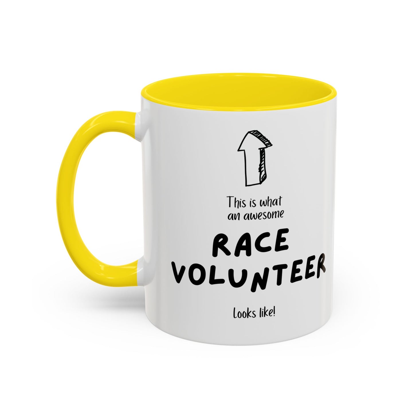 Awesome Race Volunteer Coffee Mug - For the hero in high-vis who cheers, steers, and survives on caffeine.
