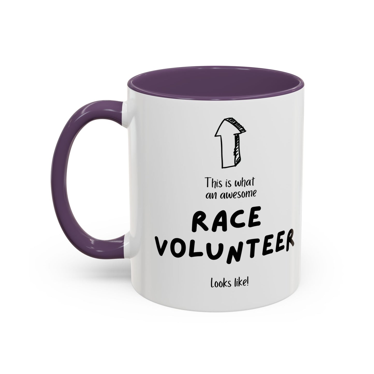 Awesome Race Volunteer Coffee Mug - For the hero in high-vis who cheers, steers, and survives on caffeine.