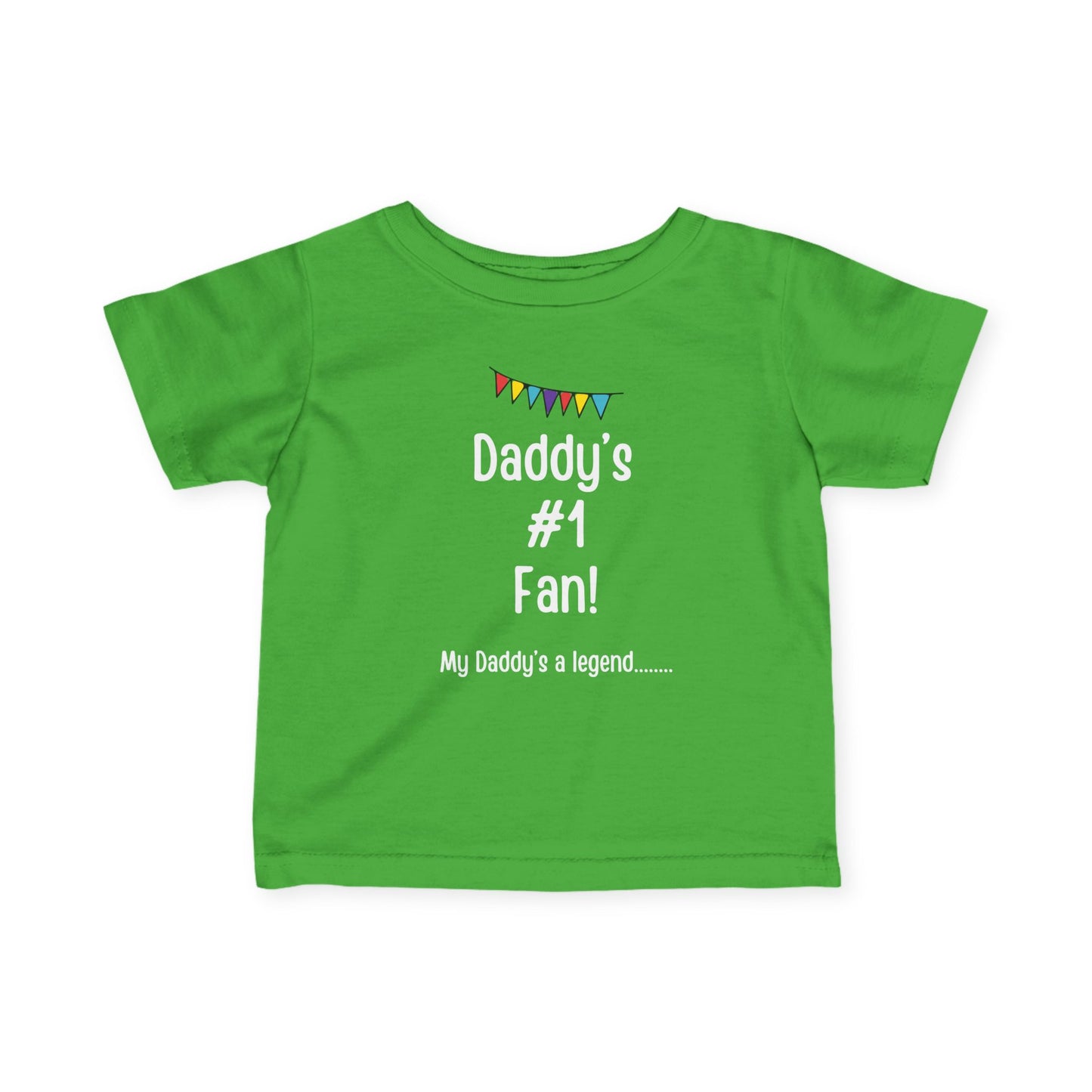 Unique Running Gift | My Daddy's a legend... |Infant t-shirt