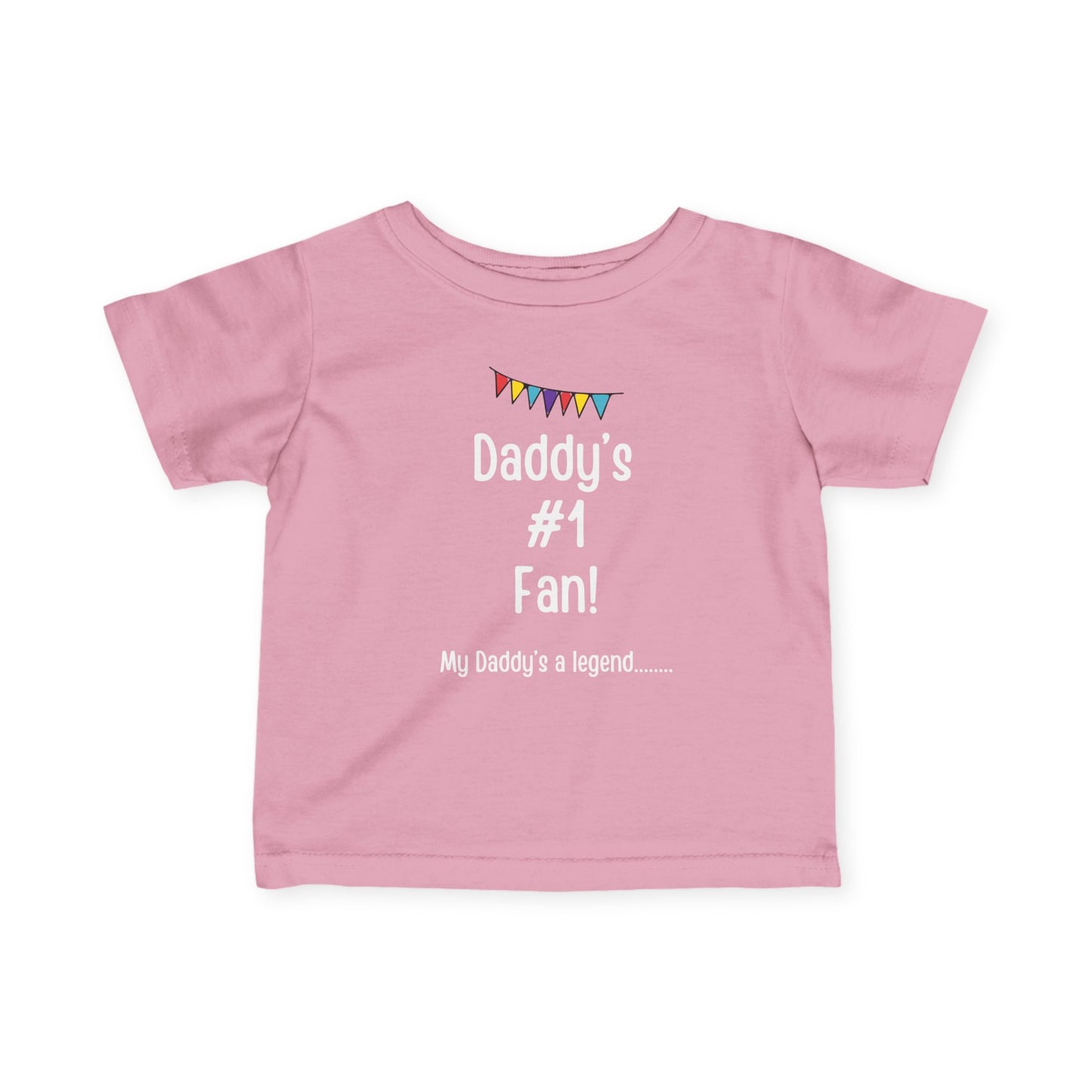 Unique Running Gift | My Daddy's a legend... |Infant t-shirt