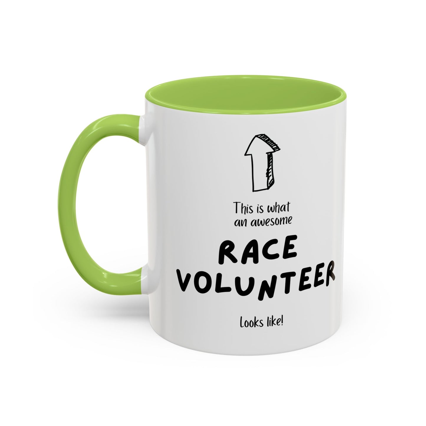 Awesome Race Volunteer Coffee Mug - For the hero in high-vis who cheers, steers, and survives on caffeine.