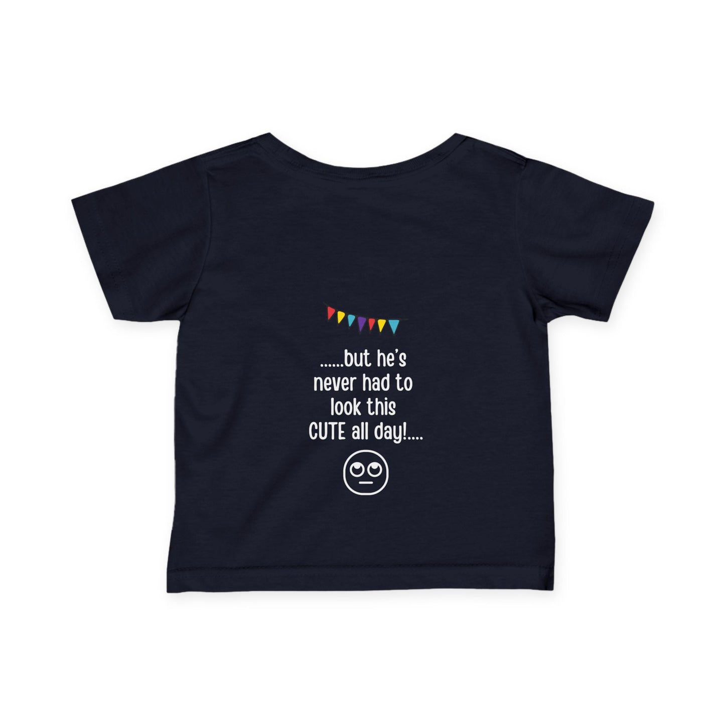 Unique Running Gift | My Daddy's a legend... |Infant t-shirt