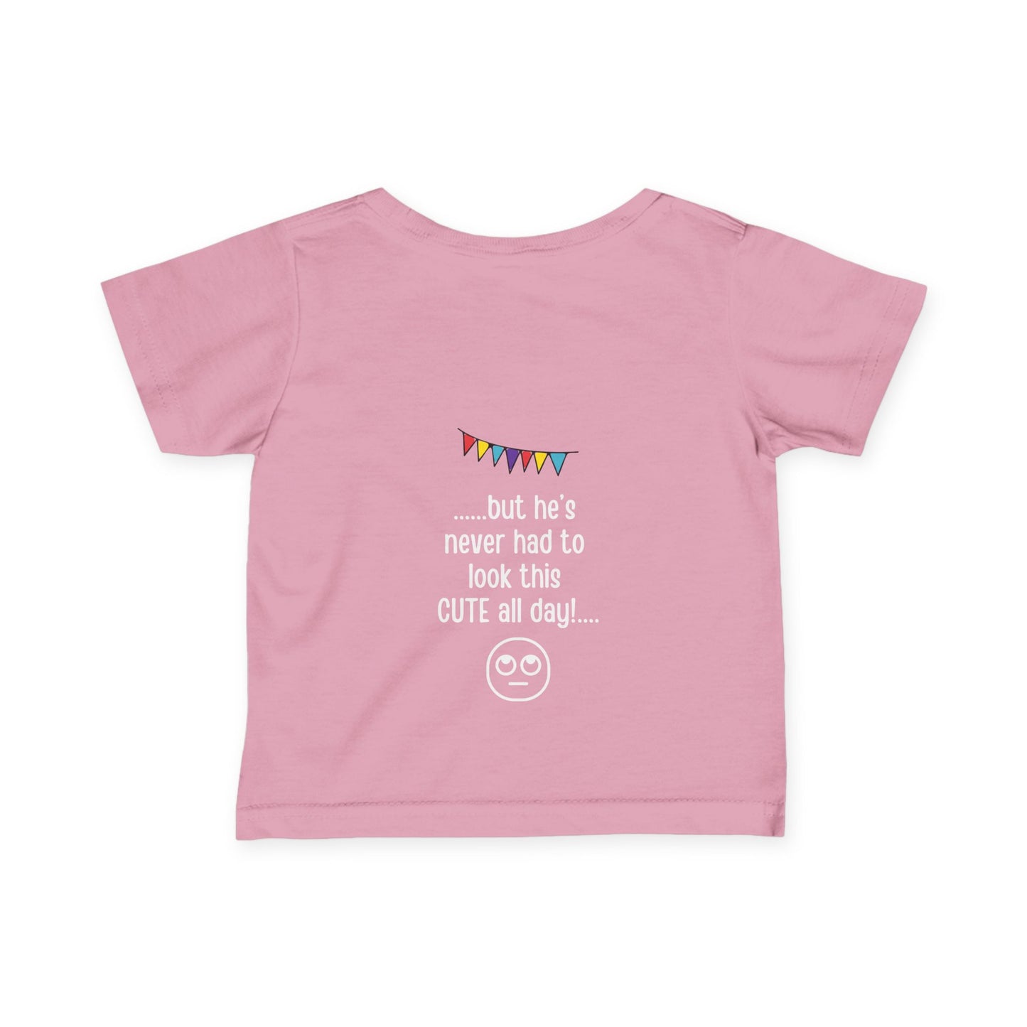 Unique Running Gift | My Daddy's a legend... |Infant t-shirt