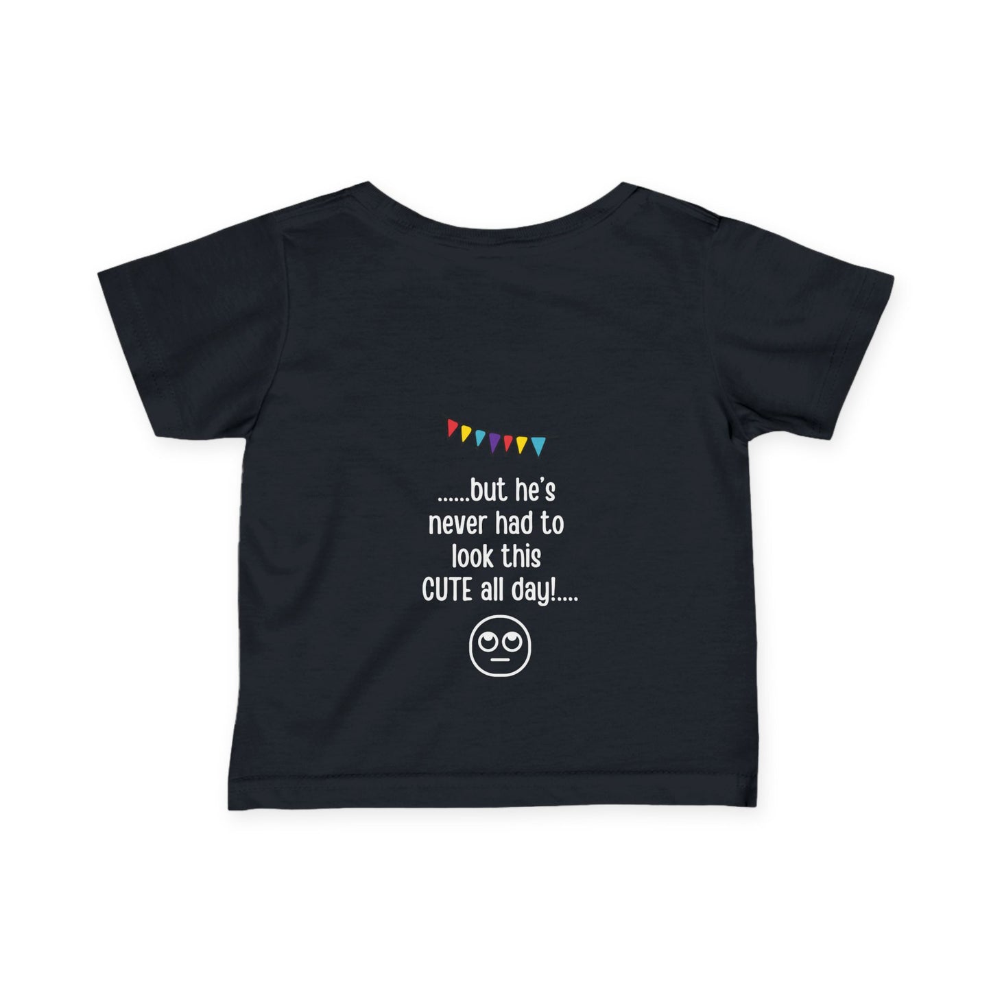 Unique Running Gift | My Daddy's a legend... |Infant t-shirt